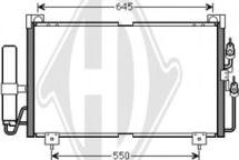 Diederichs DCC1710 - Конденсатор кондиционера autosila-amz.com