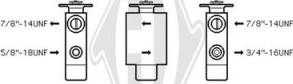 Diederichs DCE1051 - Расширительный клапан, кондиционер autosila-amz.com