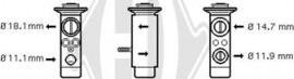 Diederichs DCE1053 - Расширительный клапан, кондиционер autosila-amz.com