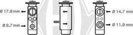 Diederichs DCE1005 - Расширительный клапан, кондиционер autosila-amz.com