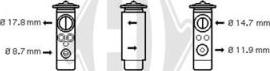 Diederichs DCE1008 - Расширительный клапан, кондиционер autosila-amz.com