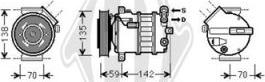 Diederichs DCK1015 - Компрессор кондиционера autosila-amz.com