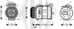 Diederichs DCK1082 - Компрессор кондиционера autosila-amz.com