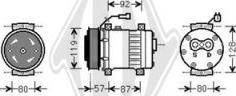 Diederichs DCK1023 - Компрессор кондиционера autosila-amz.com