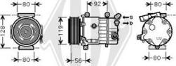 Diederichs DCK1185 - Компрессор кондиционера autosila-amz.com