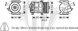 Diederichs DCK1217 - Компрессор кондиционера autosila-amz.com