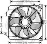 Diederichs DCL1126 - Вентилятор, охлаждение двигателя autosila-amz.com