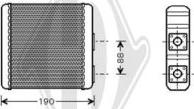 Diederichs DCM1062 - Теплообменник, отопление салона autosila-amz.com