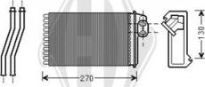 Diederichs DCM1190 - Теплообменник, отопление салона autosila-amz.com