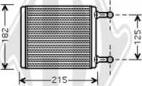 Diederichs DCM1145 - Теплообменник, отопление салона autosila-amz.com