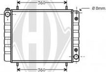 Diederichs DCM1380 - Радиатор, охлаждение двигателя autosila-amz.com