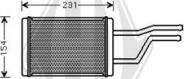Diederichs DCM1233 - Теплообменник, отопление салона autosila-amz.com