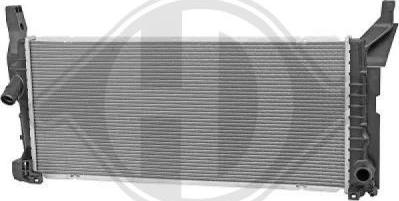 Diederichs DCM3959 - Радиатор, охлаждение двигателя autosila-amz.com