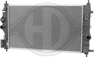 Diederichs DCM3969 - Радиатор, охлаждение двигателя autosila-amz.com