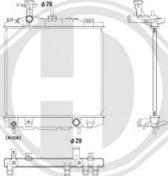 Diederichs DCM3984 - Радиатор, охлаждение двигателя autosila-amz.com