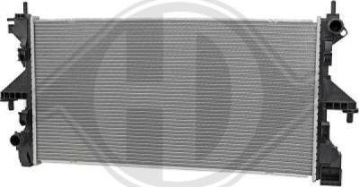 Diederichs DCM3979 - Радиатор, охлаждение двигателя autosila-amz.com