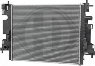 Diederichs DCM3972 - Радиатор, охлаждение двигателя autosila-amz.com
