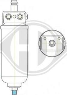 Diederichs DCT1194 - Осушитель, кондиционер autosila-amz.com