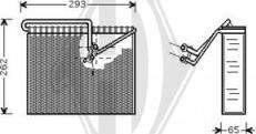 Diederichs DCV1093 - Испаритель, кондиционер autosila-amz.com