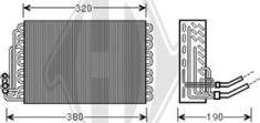 Diederichs DCV1080 - Испаритель, кондиционер autosila-amz.com