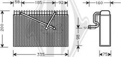 Diederichs DCV1088 - Испаритель, кондиционер autosila-amz.com