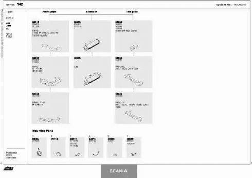 Dinex 168200015 - Система выпуска ОГ autosila-amz.com