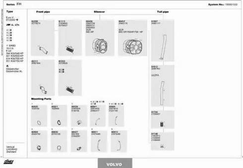 Dinex 180001032 - Система выпуска ОГ autosila-amz.com