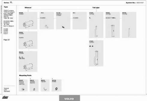 Dinex 180101037 - Система выпуска ОГ autosila-amz.com