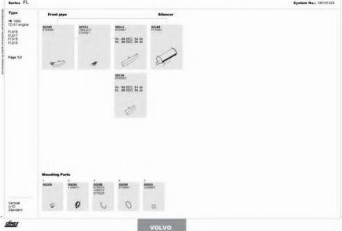 Dinex 180101029 - Система выпуска ОГ autosila-amz.com