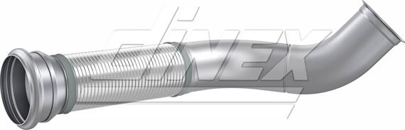 Dinex 8AE035 - Труба выхлопного газа autosila-amz.com