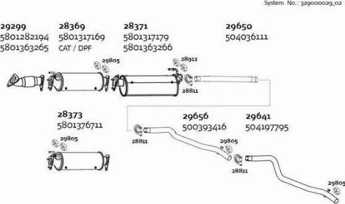 Dinex 329000029_02 - Система выпуска ОГ autosila-amz.com