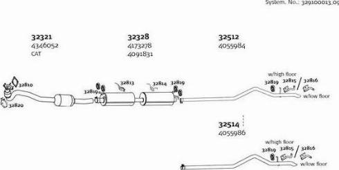 Dinex 329100013_09 - Система выпуска ОГ autosila-amz.com