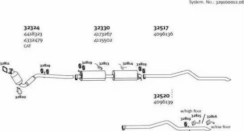 Dinex 329100012_06 - Система выпуска ОГ autosila-amz.com