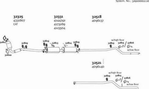 Dinex 329100012_10 - Система выпуска ОГ autosila-amz.com