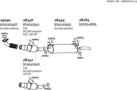 Dinex 328200007_01 - Система выпуска ОГ autosila-amz.com