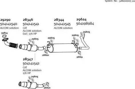 Dinex 328200007_02 - Система выпуска ОГ autosila-amz.com