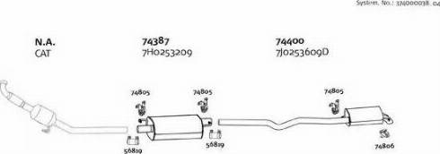 Dinex 374000038_04 - Система выпуска ОГ autosila-amz.com