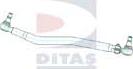 Ditas A1-1889 - Продольная рулевая штанга, тяга autosila-amz.com