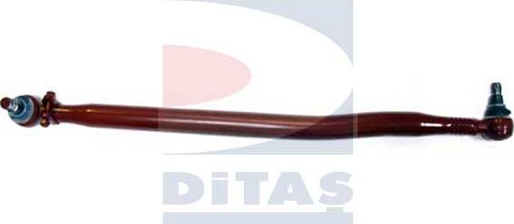 Ditas A1-1256 - Тяга продольная рулевая L1040 MAN F2000/F90 88--> autosila-amz.com