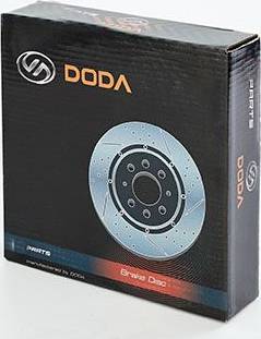 DODA 1070100008 - Тормозной диск autosila-amz.com