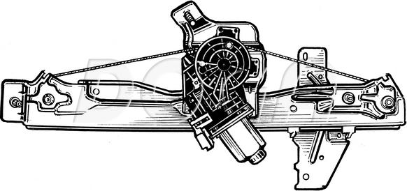 DOGA 101653 - Стеклоподъемник autosila-amz.com