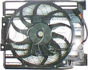 DOGA EBM015 - Вентилятор, охлаждение двигателя autosila-amz.com