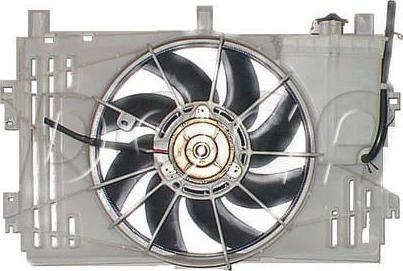 DOGA ETO023 - Вентилятор, охлаждение двигателя autosila-amz.com