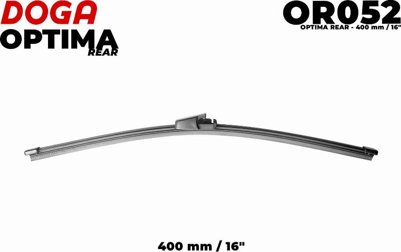 DOGA OR052 - Щетка стеклоочистителя autosila-amz.com