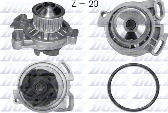 DOLZ A154 - Водяной насос autosila-amz.com