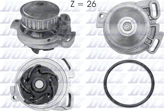 DOLZ A152 - Водяной насос autosila-amz.com