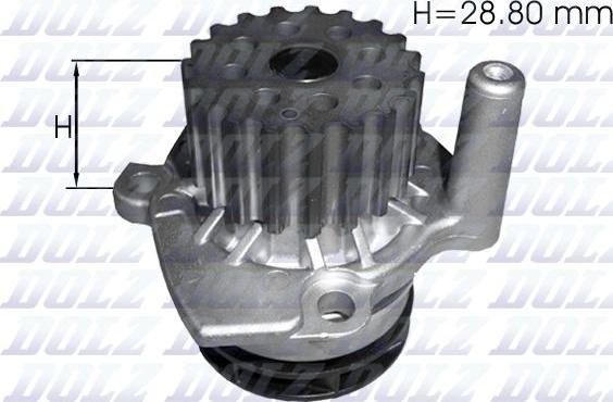 DOLZ A222 - Водяной насос autosila-amz.com