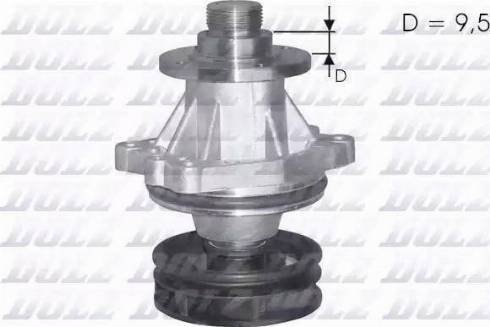 Parts-Mall PHV-001 - Водяной насос autosila-amz.com