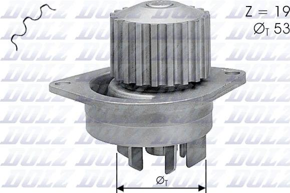 DOLZ C113 - Водяной насос autosila-amz.com