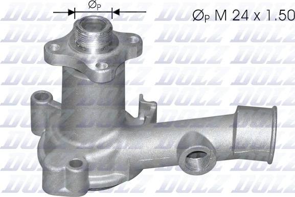 DOLZ F128 - Водяной насос autosila-amz.com